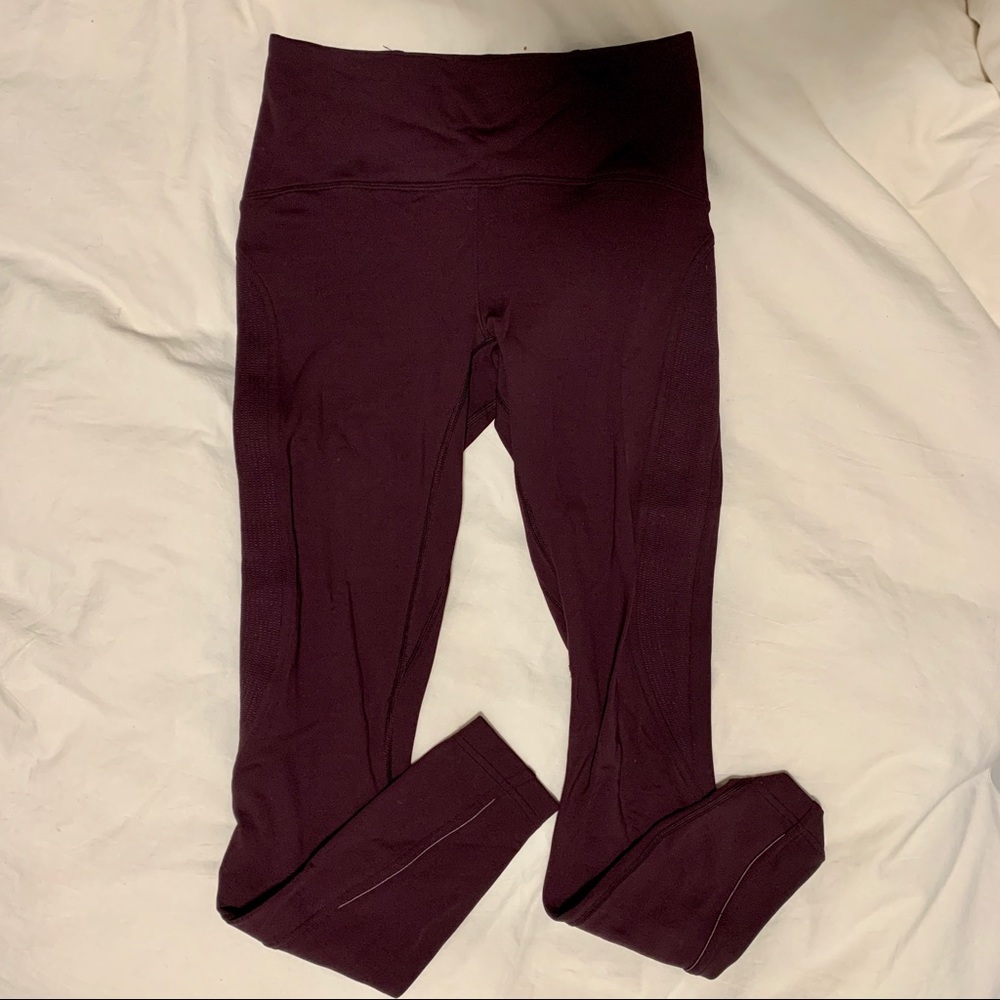 lululemon thermal leggings size 6